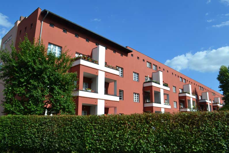 Bauhaus bygning - Hufeisensiedlung